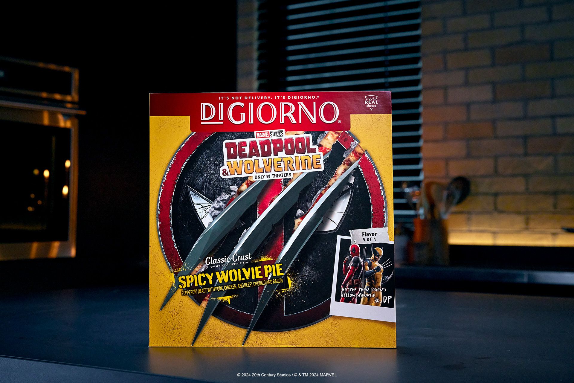 Deadpool Gets Hot and Steamy With DiGiorno Pizzas in Deadpool & Wolverine Promo