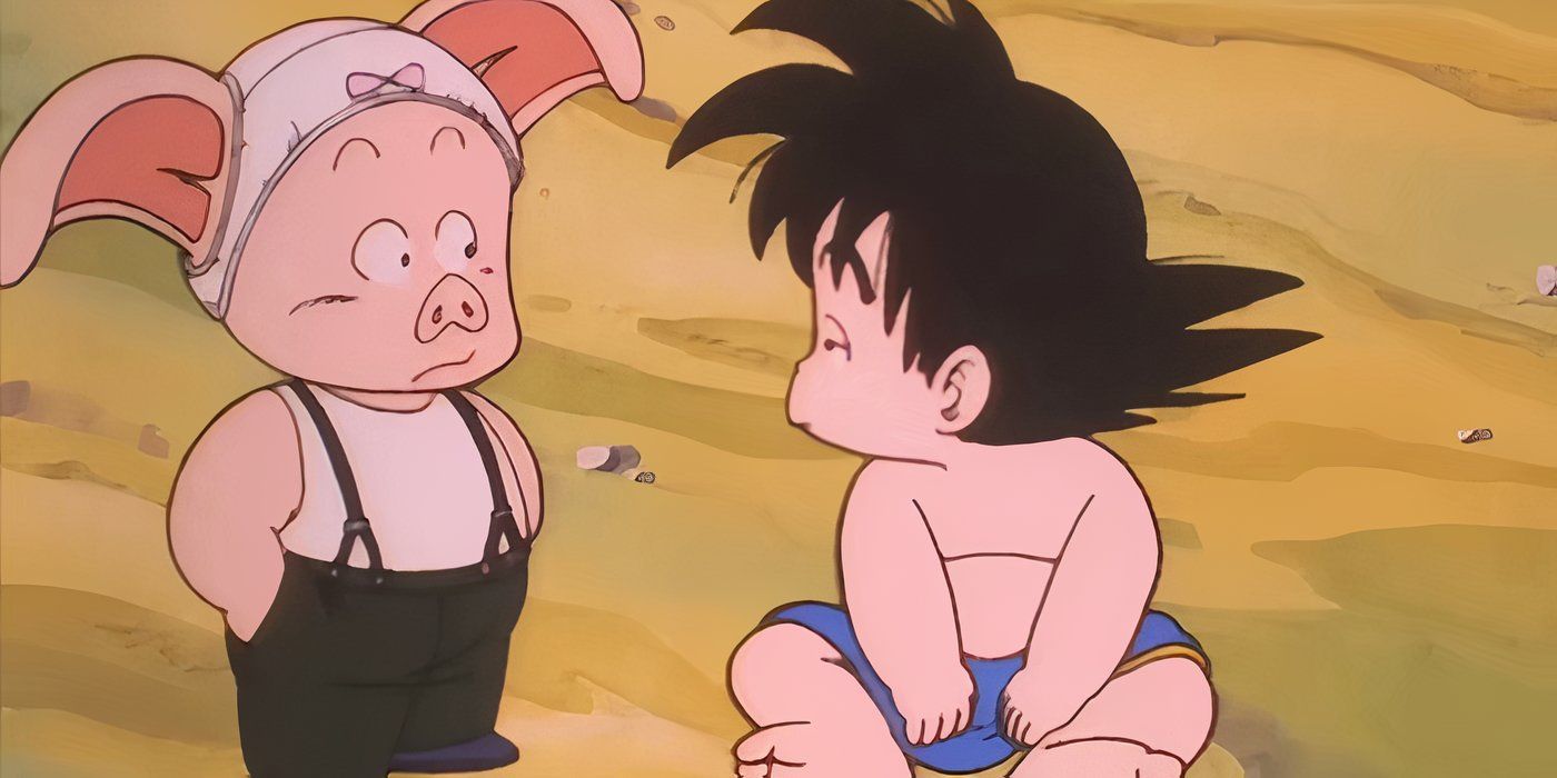 Ранние признаки того, что Гоку все время был инопланетянином в Dragon Ball