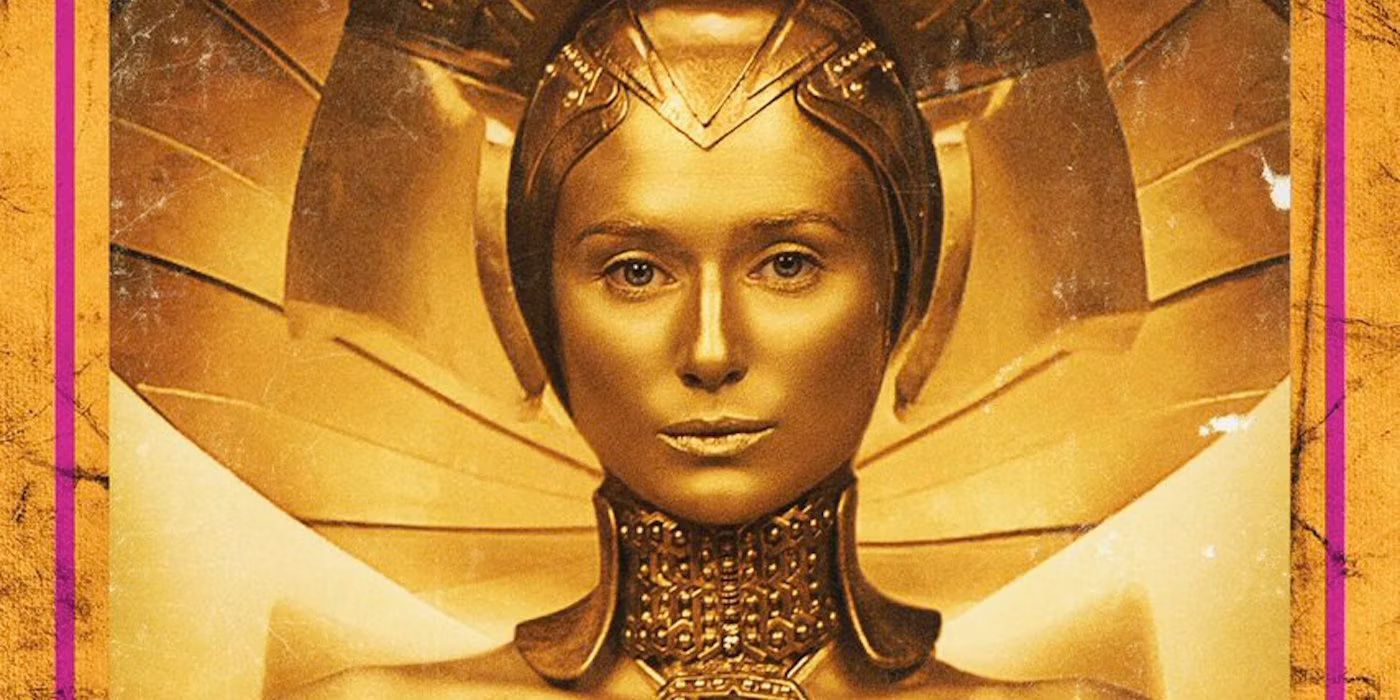 Elizabeth Debicki appears on Guardians of the Galaxy poster