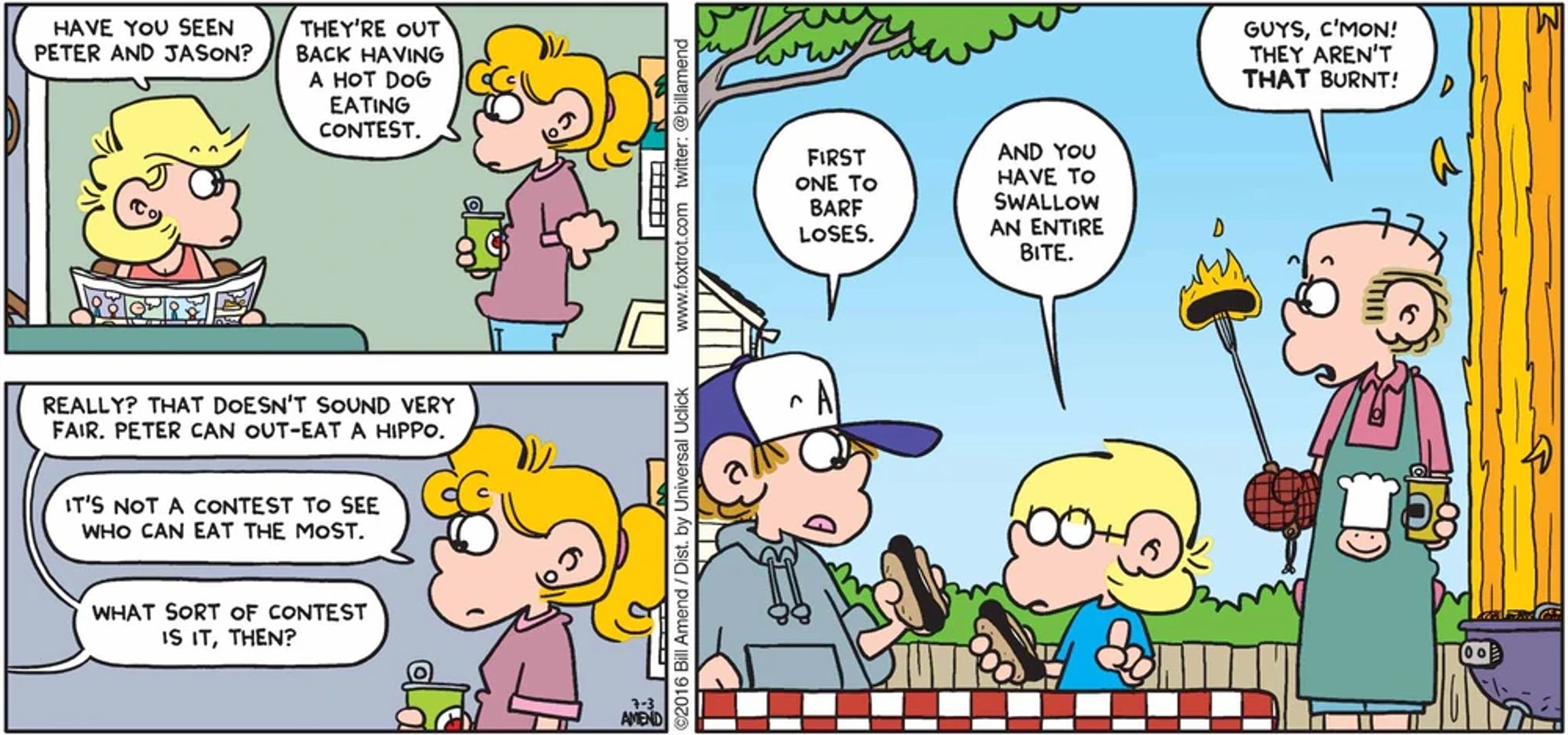 10 Funniest FoxTrot Comics, Ranked