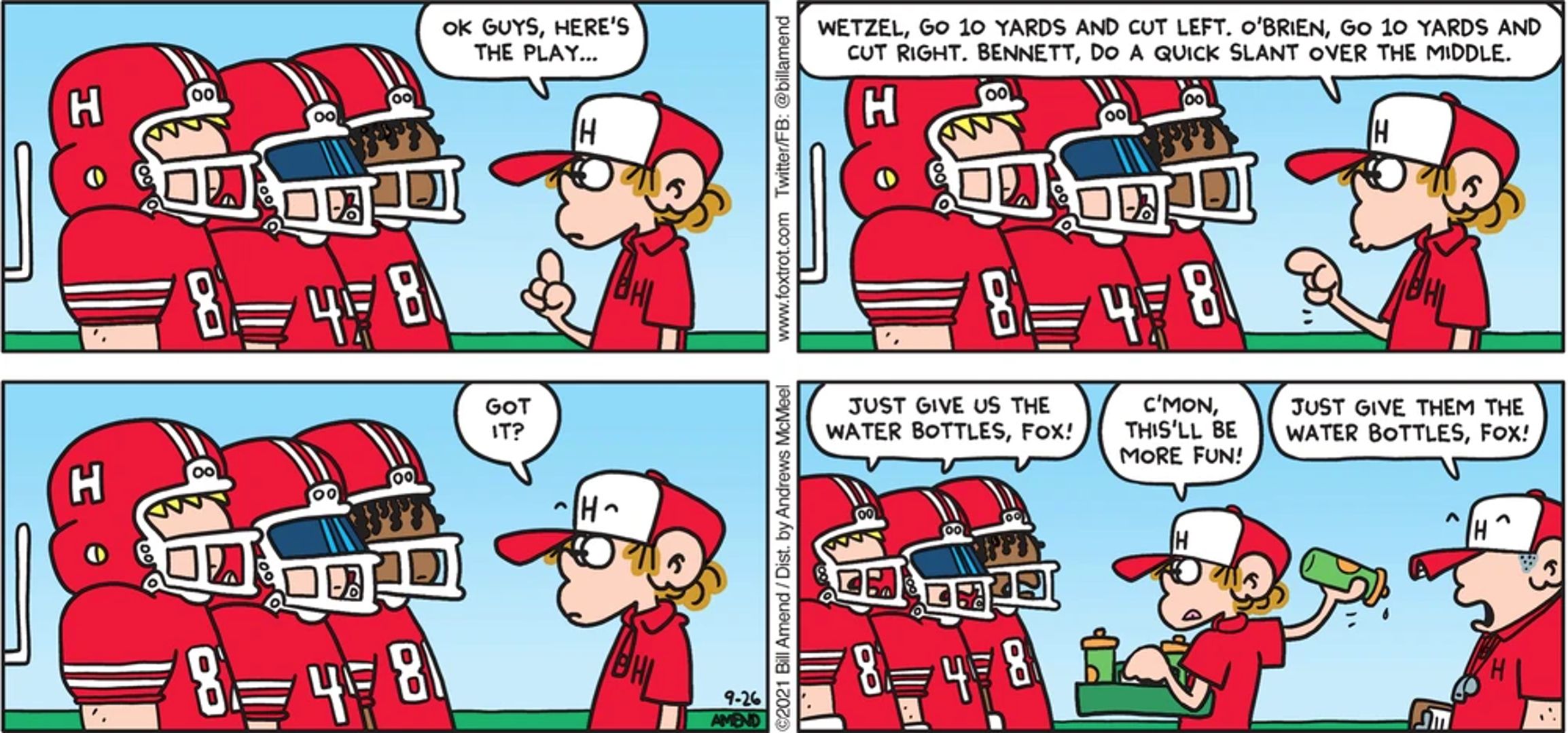 10 Funniest FoxTrot Comics, Ranked