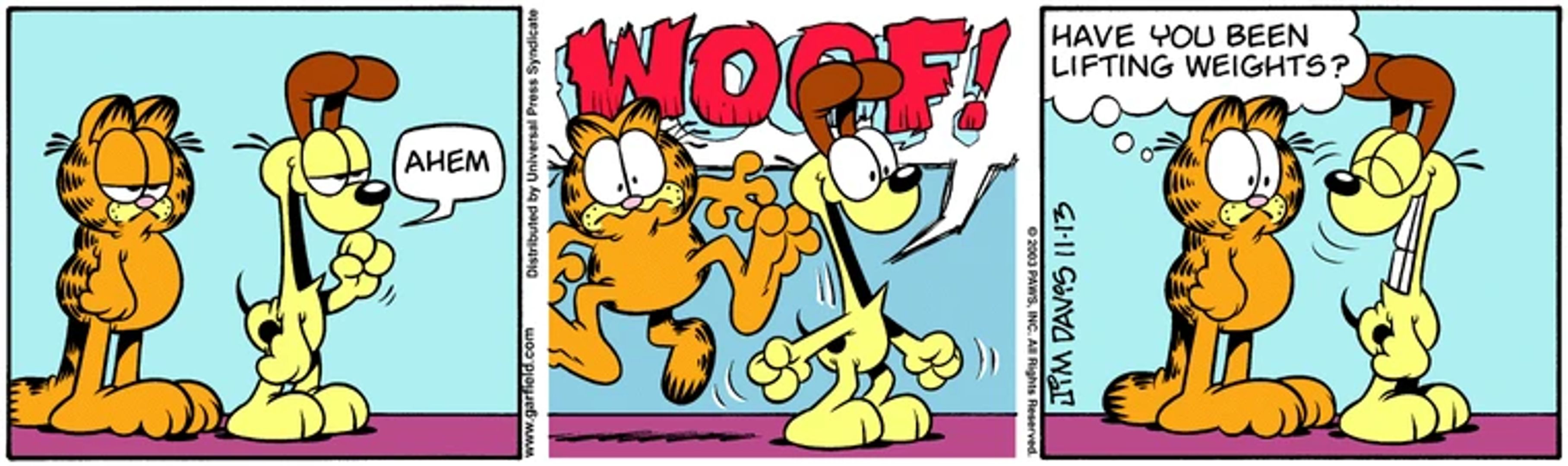 10 Best Garfield Comic Strips Featuring Odie