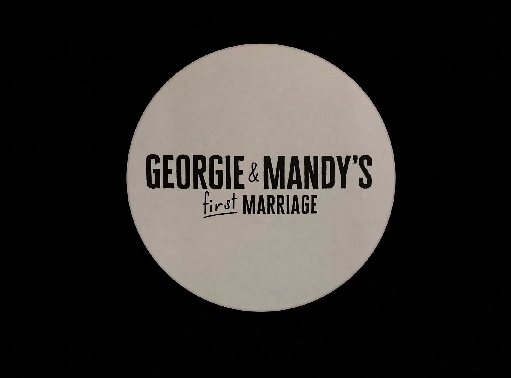 Georgie and Mandys First Marriage title logo image