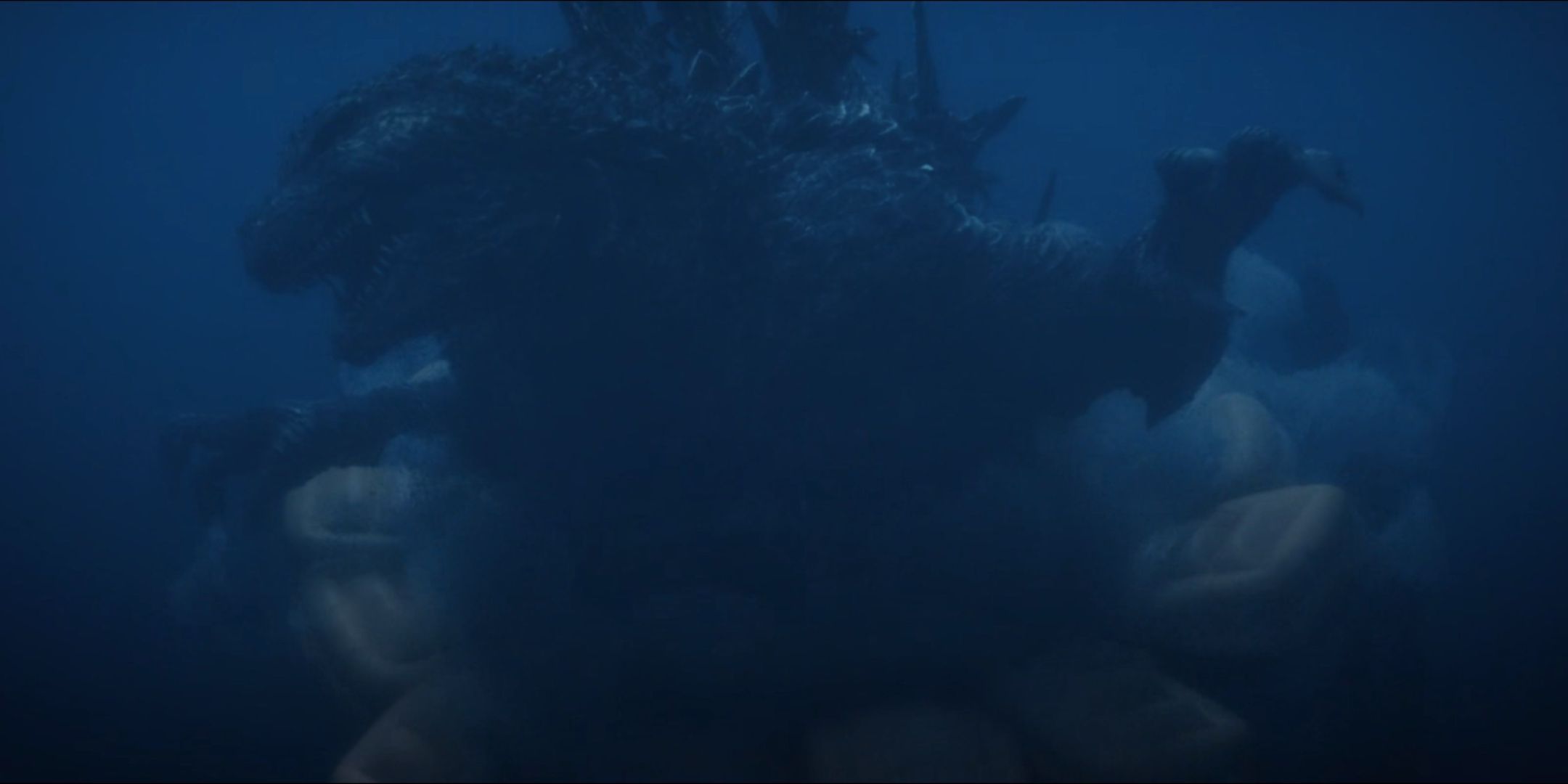 How Does Godzilla Stand in the Middle of the Ocean?