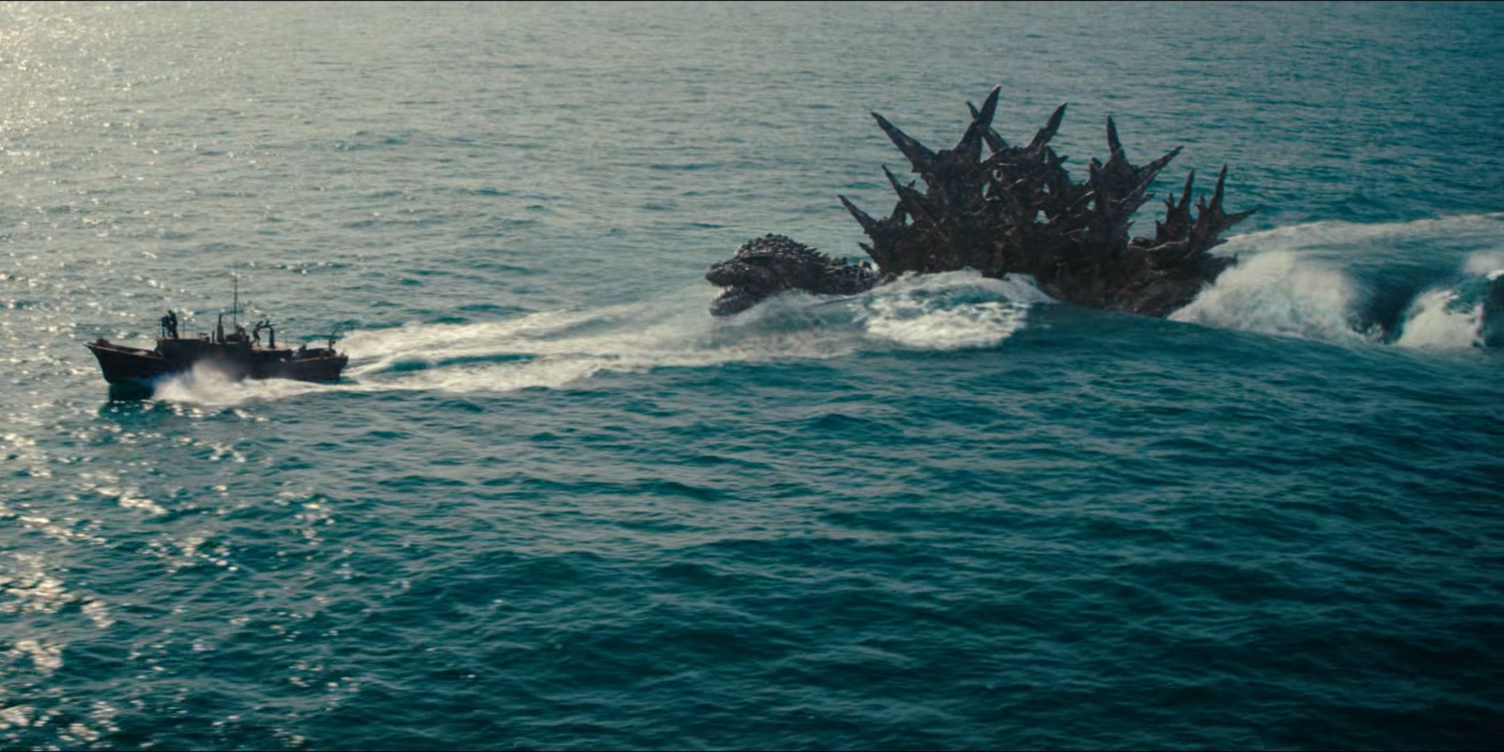 How Does Godzilla Stand in the Middle of the Ocean?