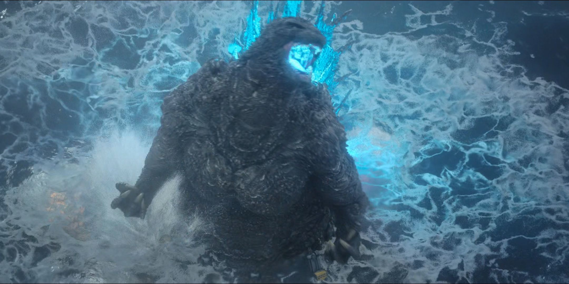 How Does Godzilla Stand in the Middle of the Ocean?