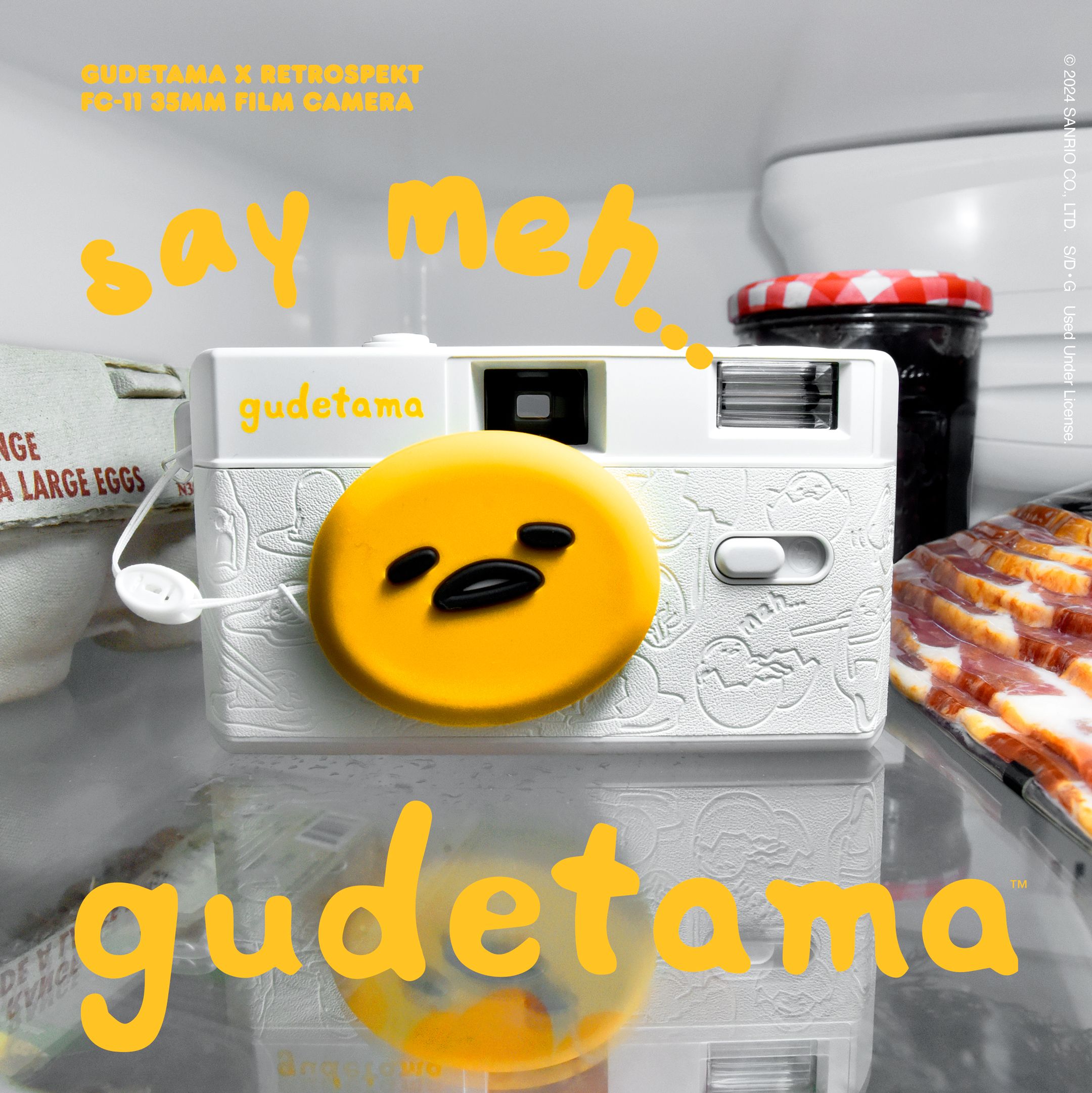 Sanrio и Retrospekt выпускают ограниченную серию пленочной камеры Gudetama