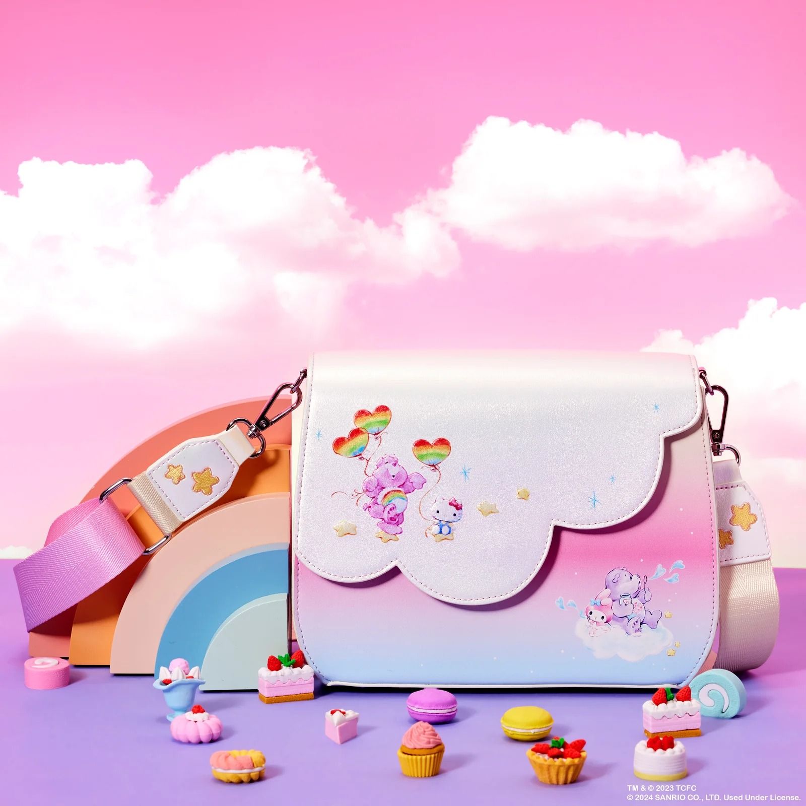 Санрио из Hello Kitty и заботливые мишки объединяются для создания самой сладкой коллекции кроссоверов