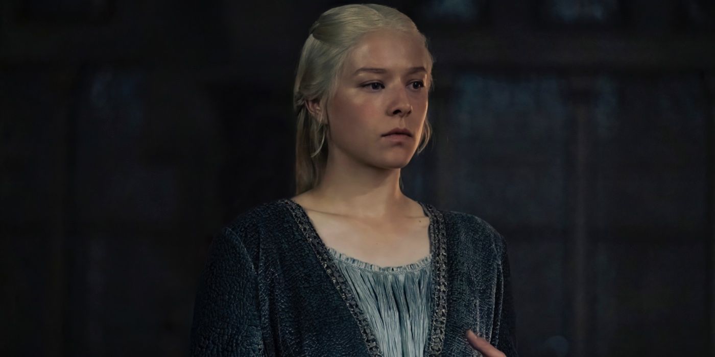 Emily D'Arcy as Rhaenyra Targaryen on House of the Dragon