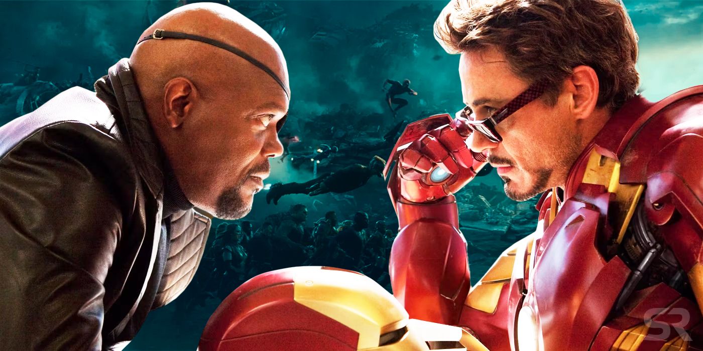 “Iron Man 2”: Nick Fury and Tony Stark face each other