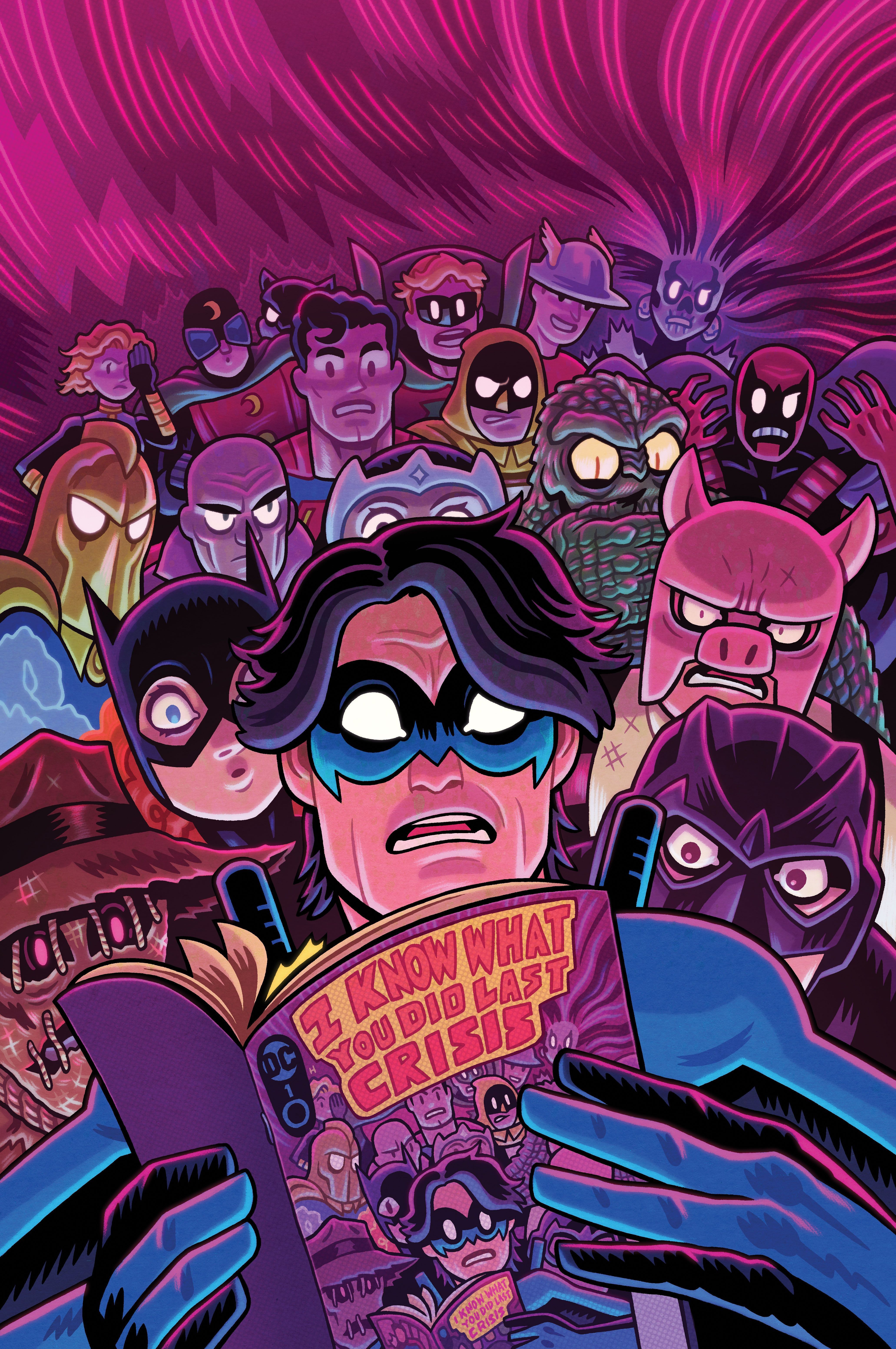 Capa de Dan Hipp para I Know What You Did Last Crisis