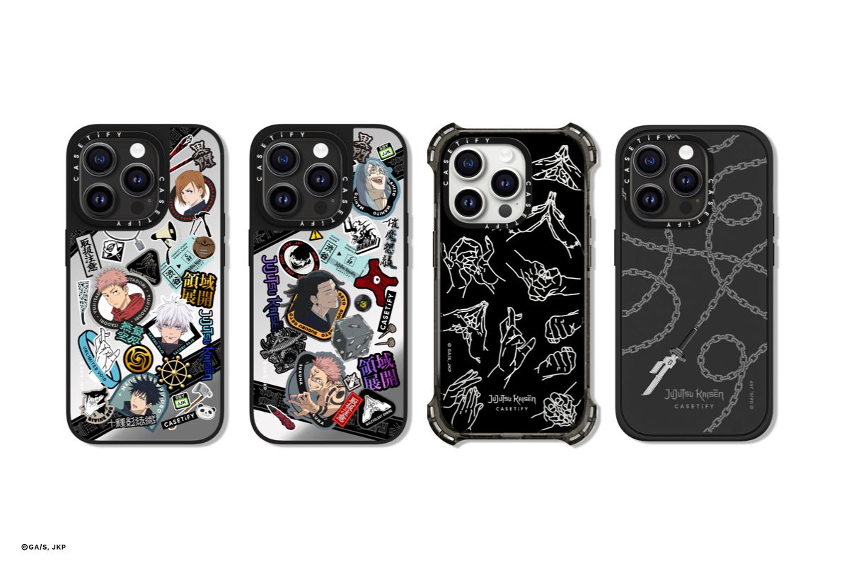 豪華 Jujutsu Kaisen & CASETiFY Release Worldwide Limited-Edition スマホアクセサリー