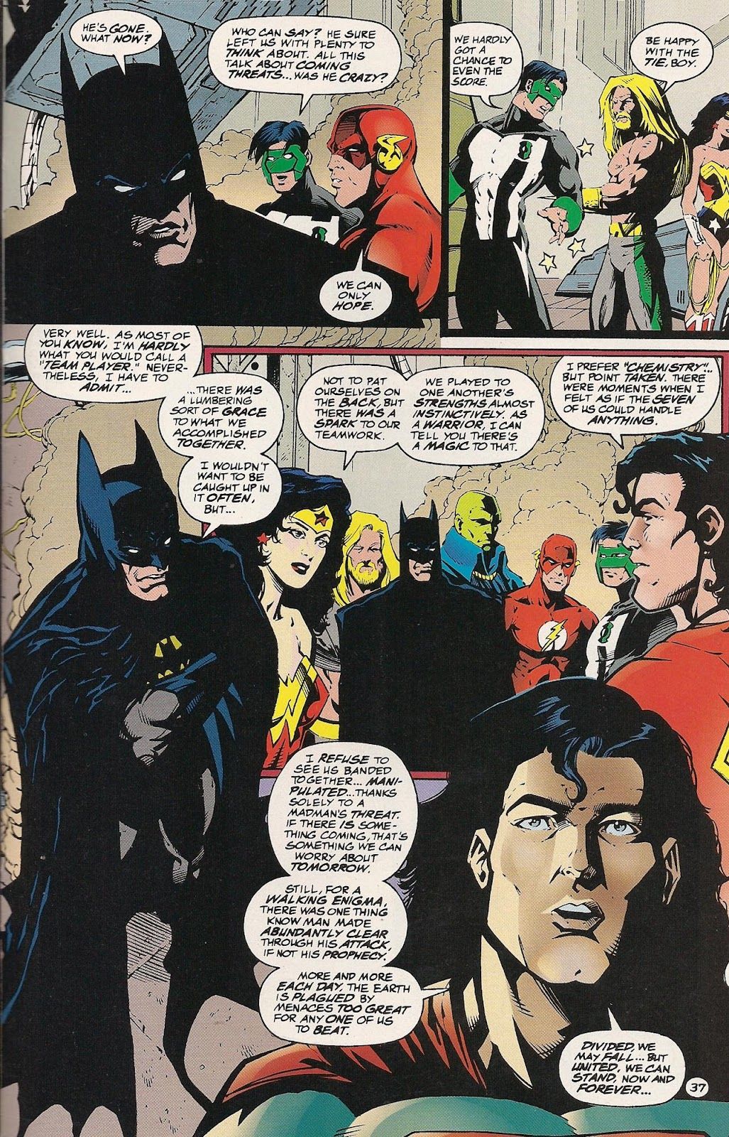 Aquaman's Strange Justice League Turnabout