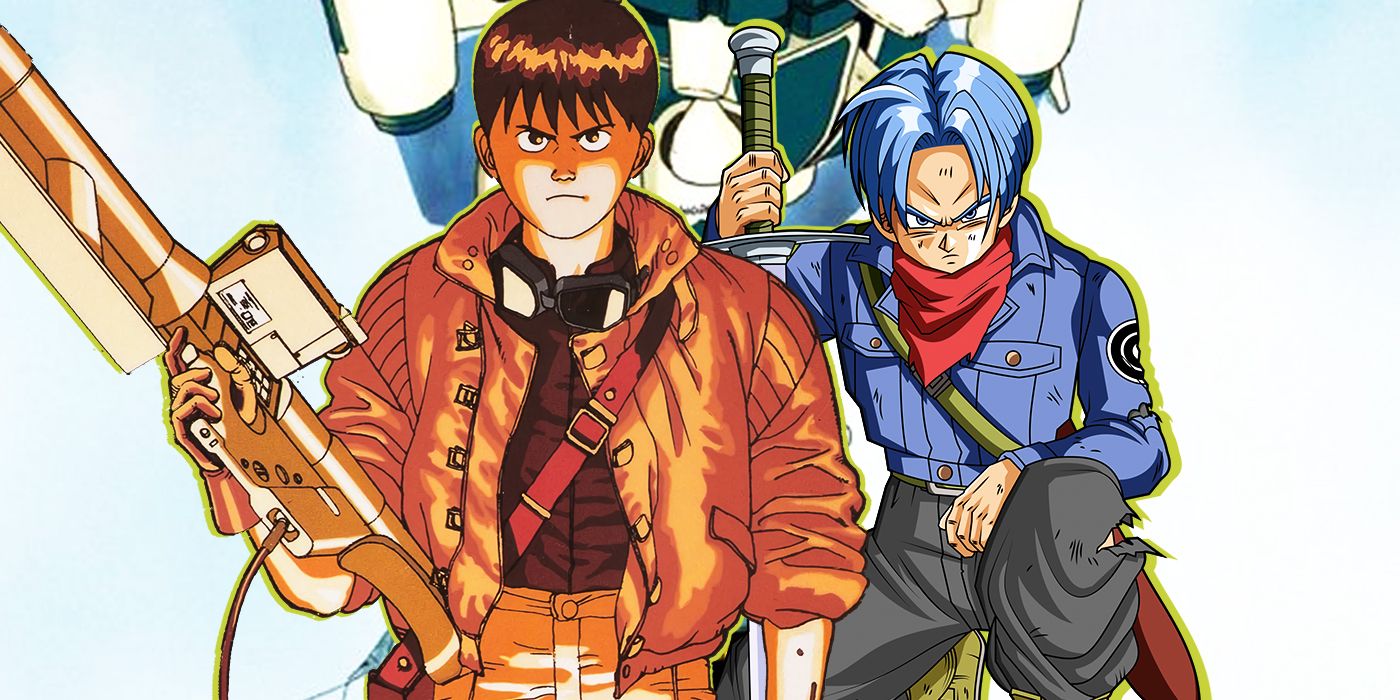 Kaneda from Akira and Future Trunks from Dragon Ball Z
