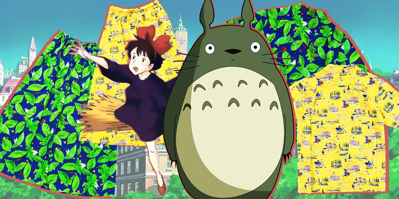 Studio Ghibli перевыпускает лимитированную коллекцию гавайской одежды Тоторо и Кики