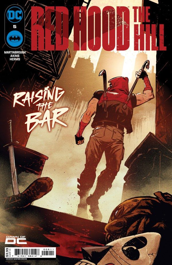 Red Hood: The Hill #5 cover.