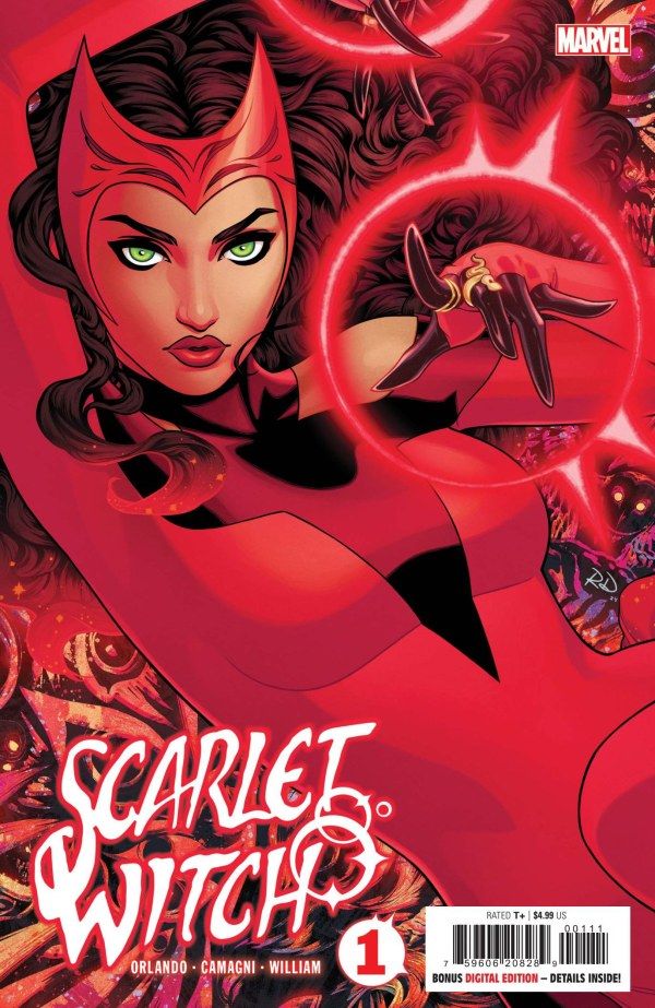 Scarlet Witch #1 cover.
