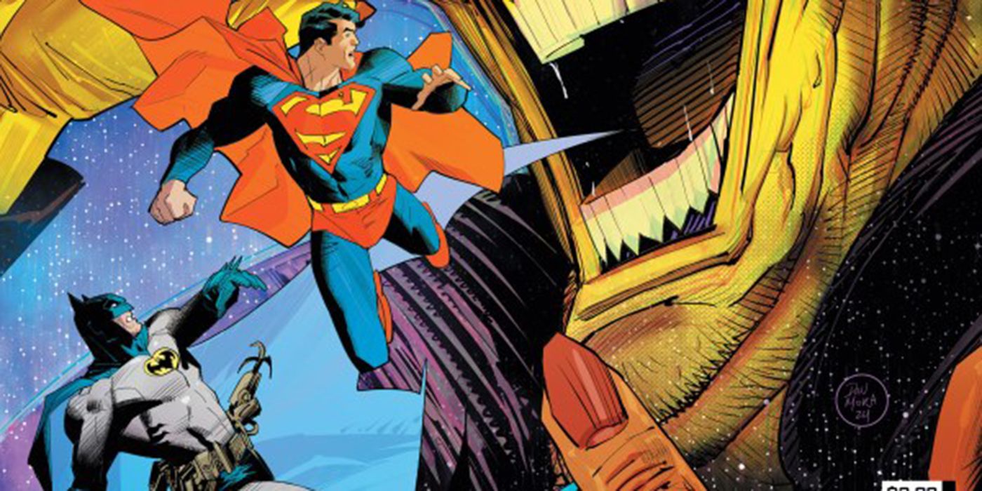 Batman / Superman: Cover of World's Finest #28.