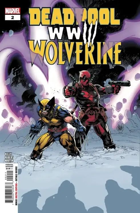 Deadpool & Wolverine WWIII #2 cover.