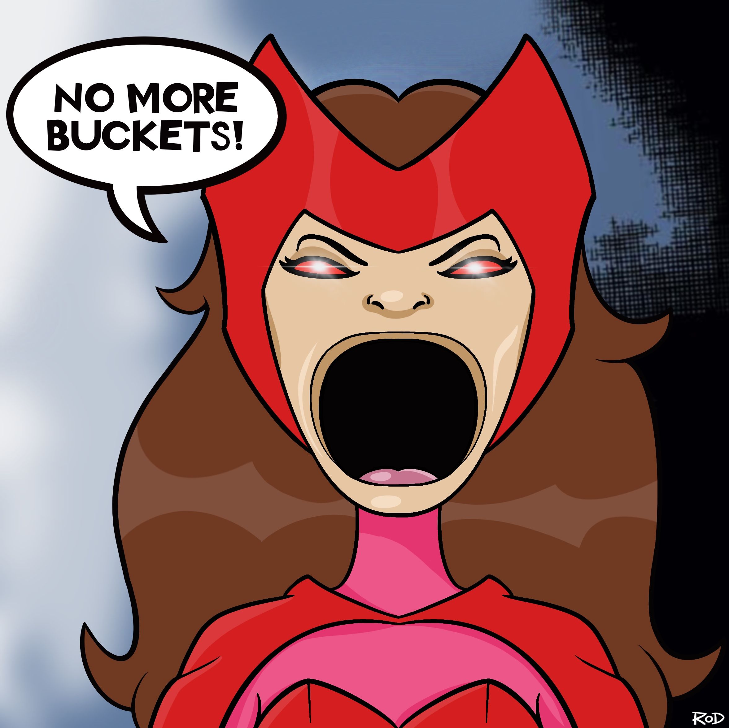 Line it is Drawn: Fun With Superhero Popcorn Buckets