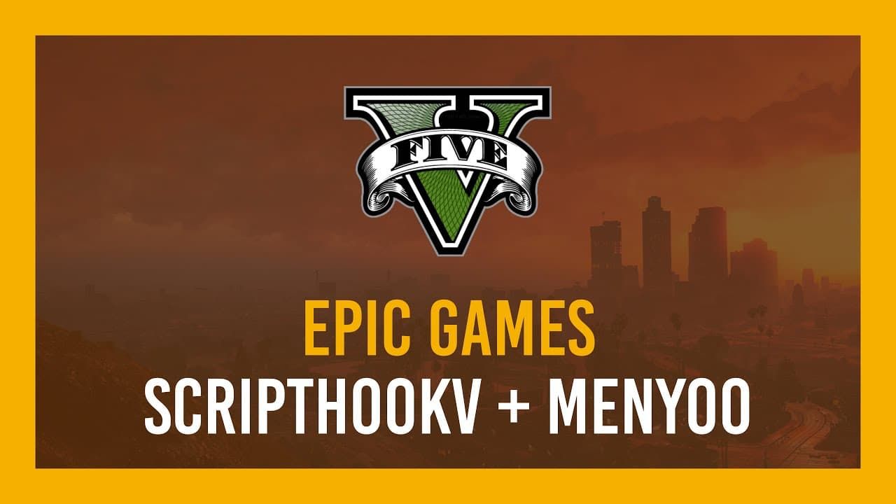 Logotipo de Menyoo (Script Hook V) en GTA V 