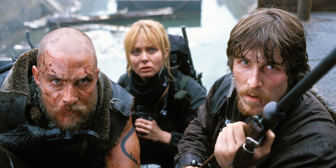 Denton Van Zan, Quinn, and Alex looking ready to fight in Reign of Fire