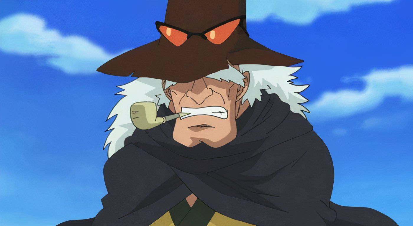 Naguri from the One Piece Series with a worried look