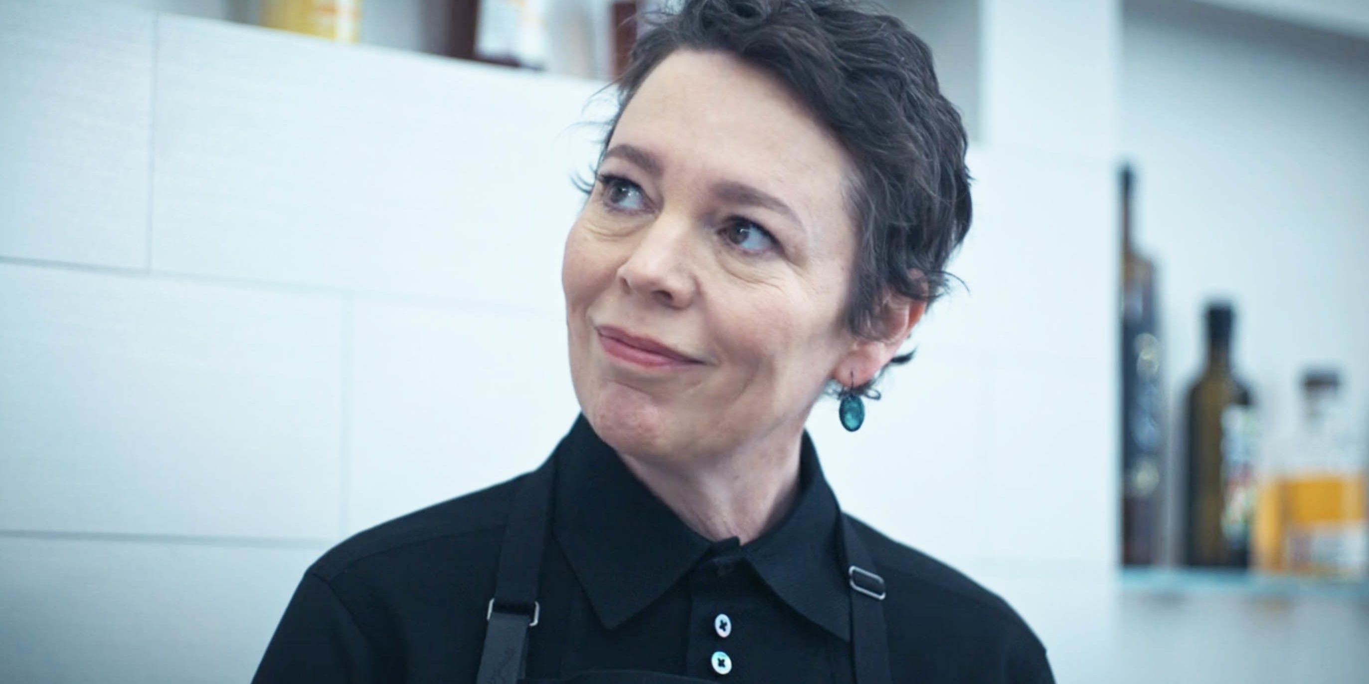 Olivia Colman como Chef Terry em O Urso