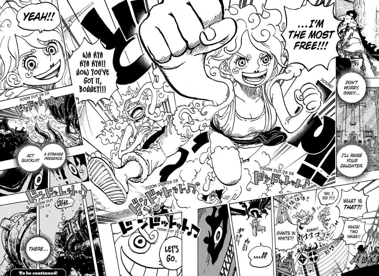 One Piece Chapter 1118, where Jewelry Bonney becomes Joy Girl.