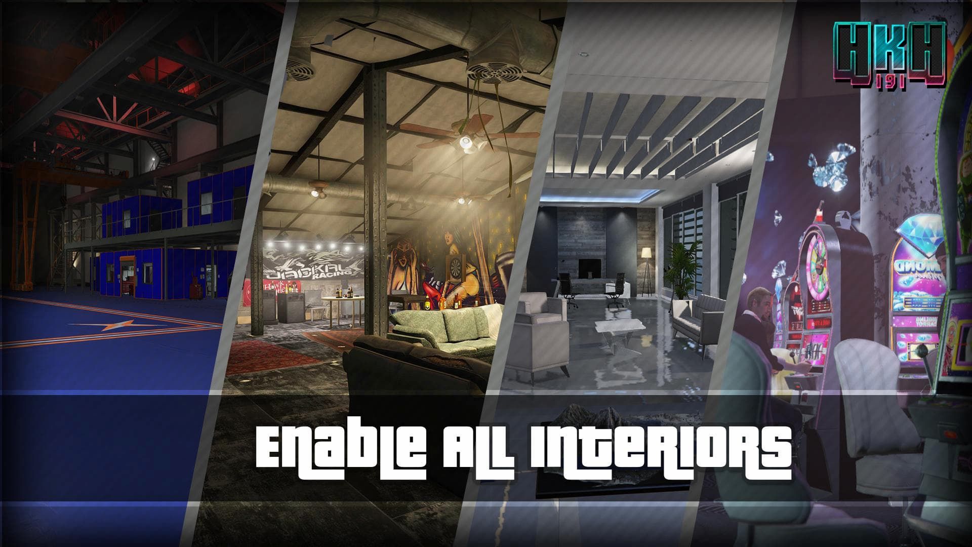 Interiores de edificios en GTA V 