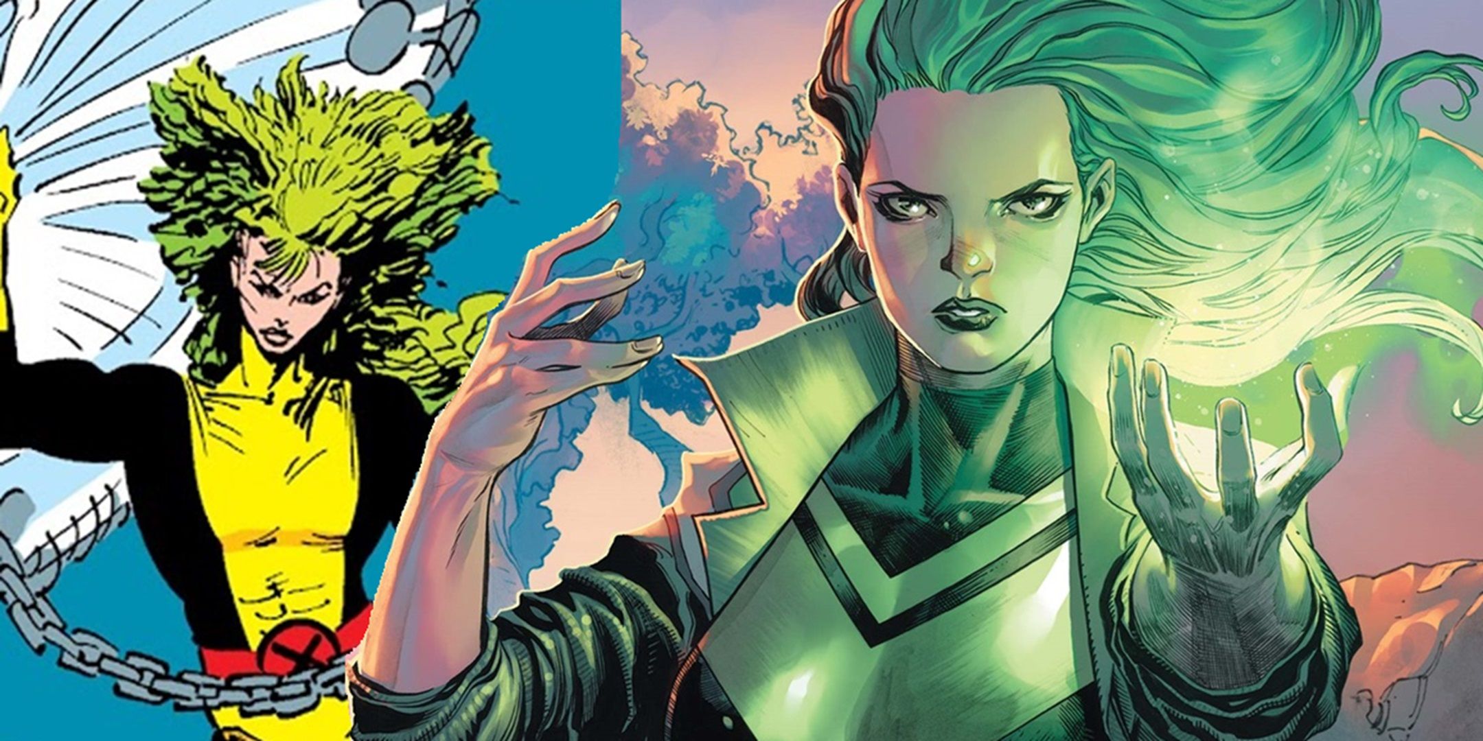 Polaris with her two powers