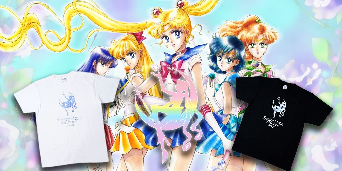 Официальный магазин Sailor Moon представляет новые эксклюзивные футболки с логотипом Aurora