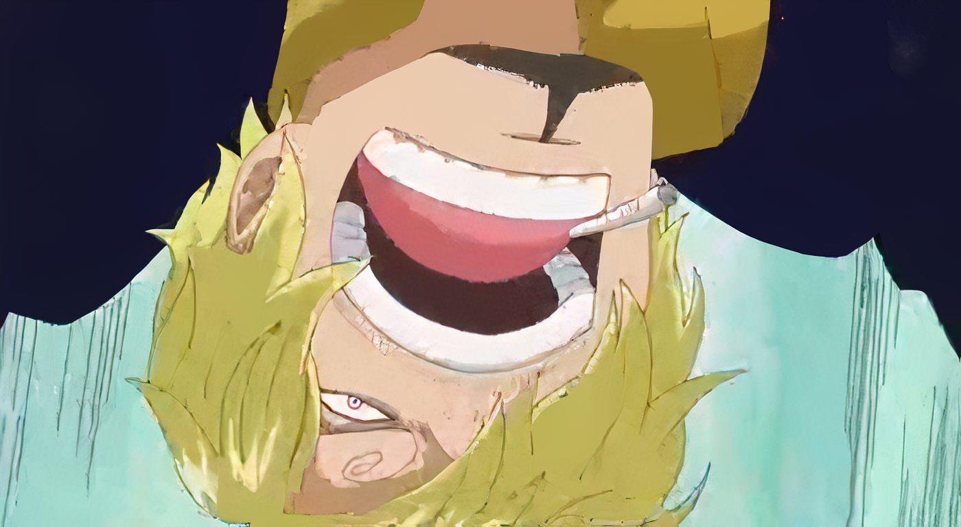 Sanji from One Piece yells at Zoro