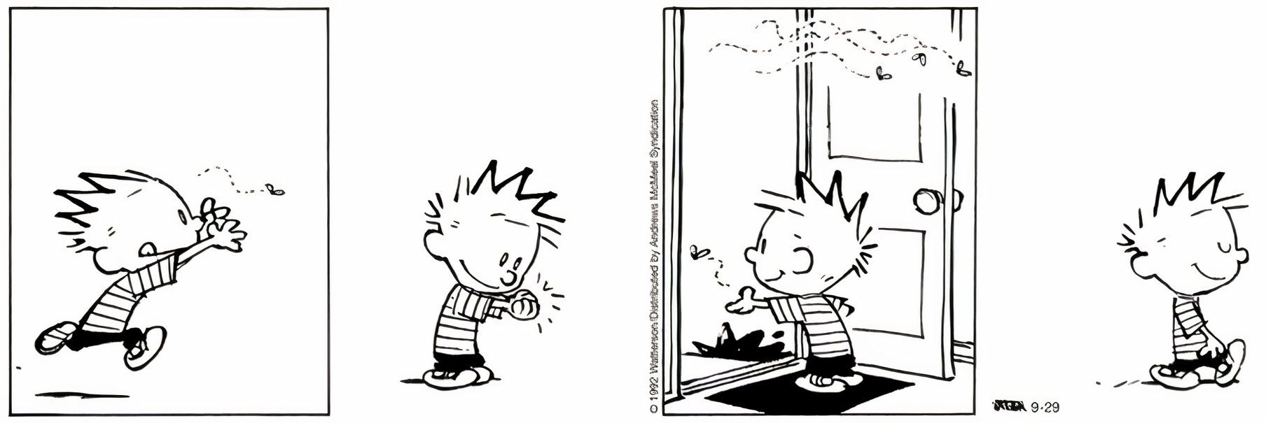 10 Best Calvin and Hobbes Strips Without Words