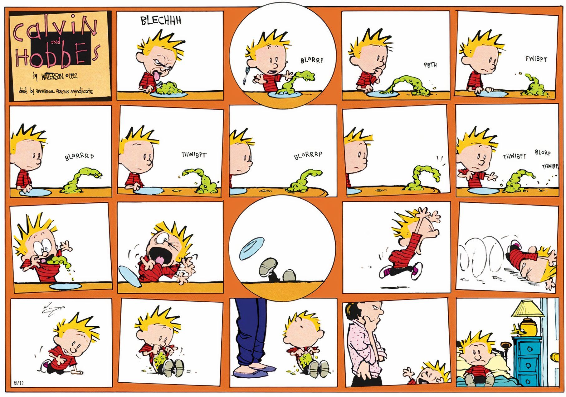 10 Best Calvin and Hobbes Strips Without Words