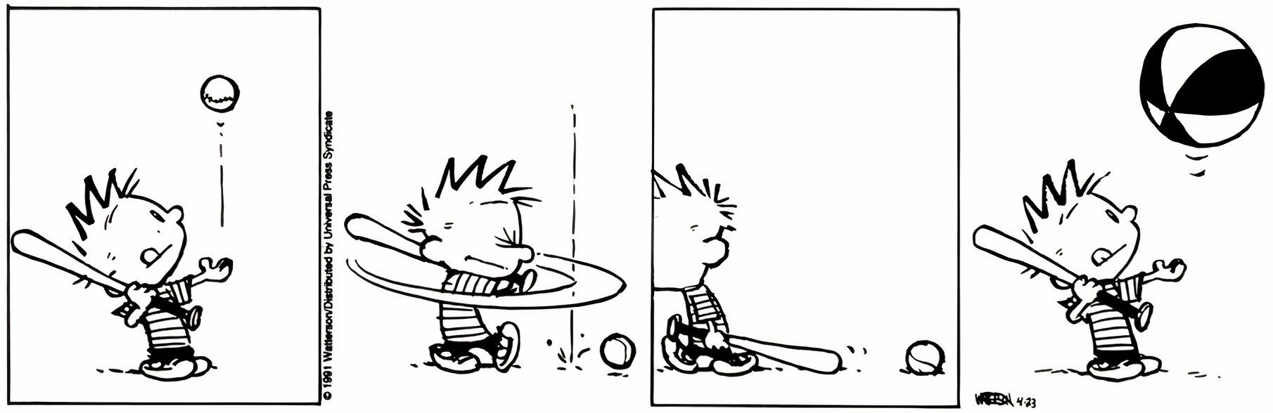 10 Best Calvin and Hobbes Strips Without Words