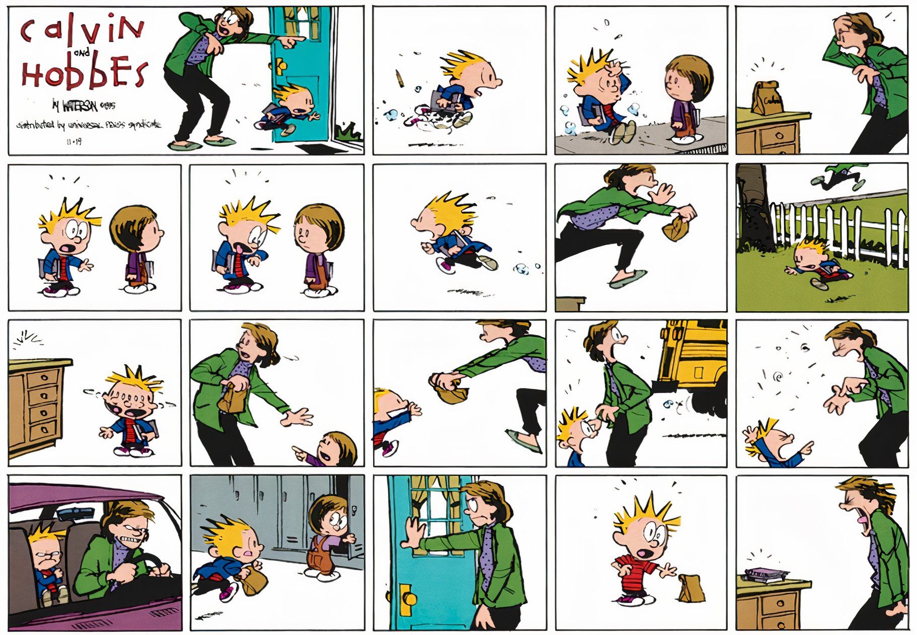 10 Best Calvin and Hobbes Strips Without Words