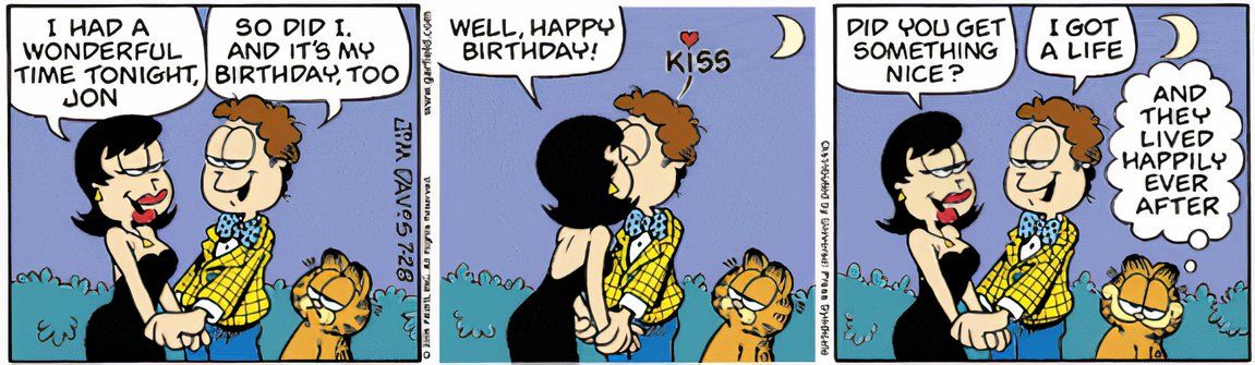 The Cutest Garfield Comic Strips, Ranked