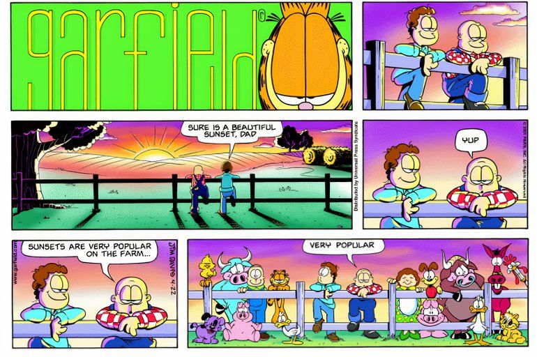 The Cutest Garfield Comic Strips, Ranked