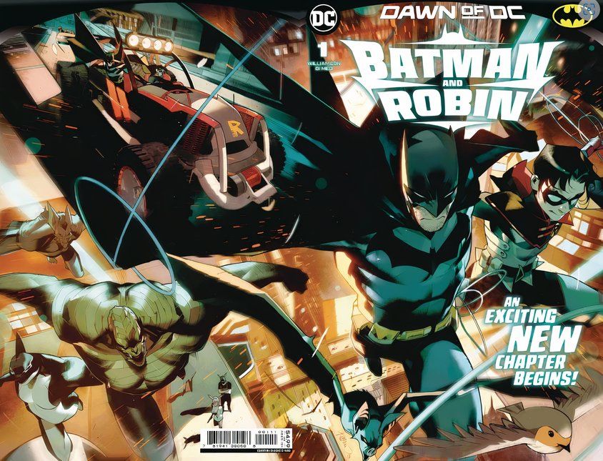 Известный писатель DC прощается с Бэтменом, Робином и Зеленым Фонарем