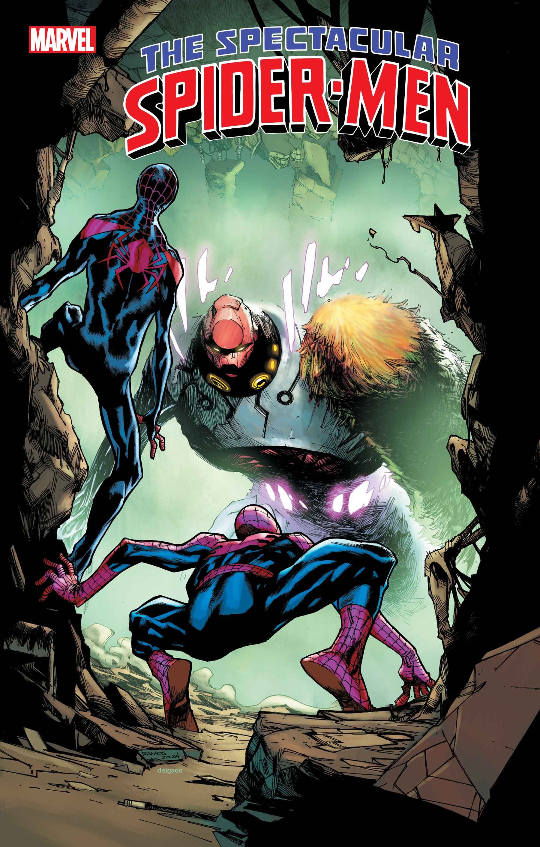 A capa de Spectacular Spider-Men #7