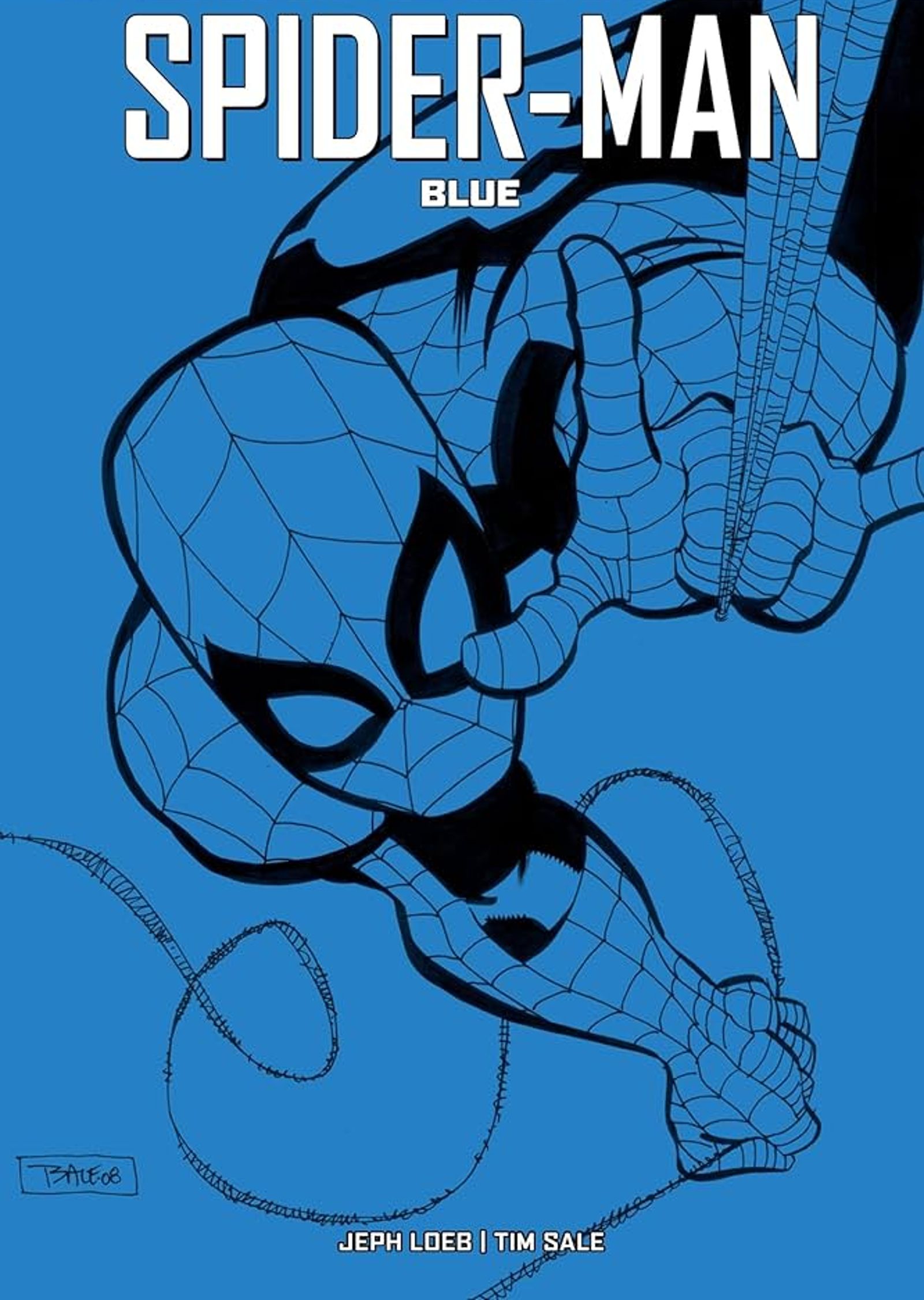 Capa completa do Homem-Aranha Azul