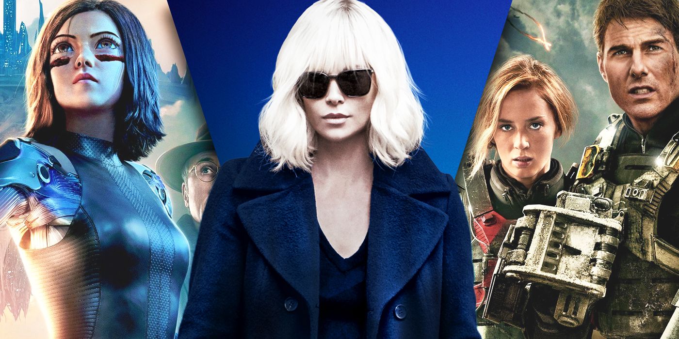 Shared images from Alita Battle Angel, Atomic Blonde and Edge of Tomorrow