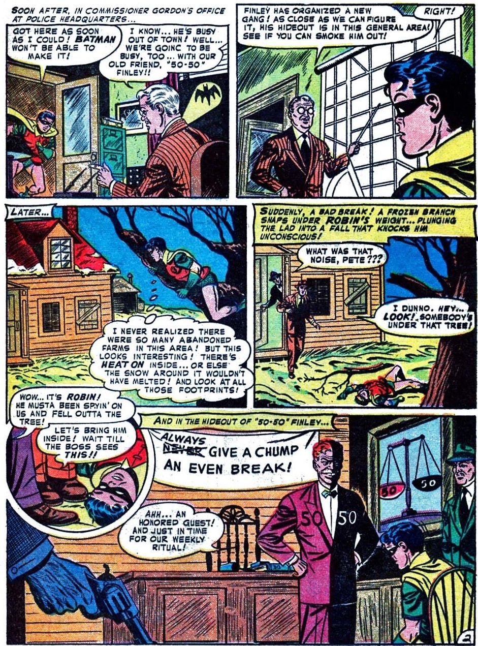 Robin Once Faced Off Against Two-Face...Wait, That's Somehow Not Two-Face!