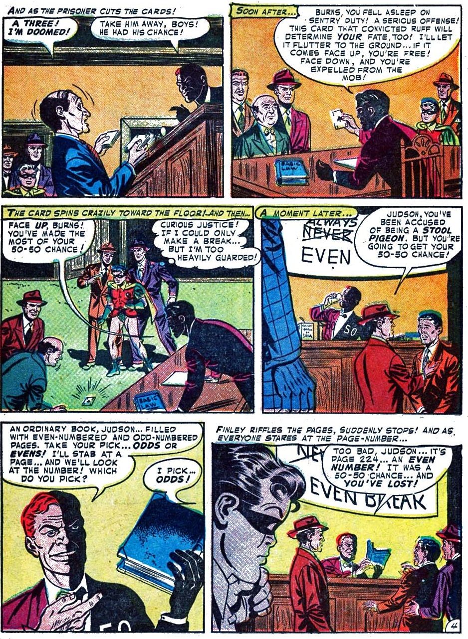 Robin Once Faced Off Against Two-Face...Wait, That's Somehow Not Two-Face!