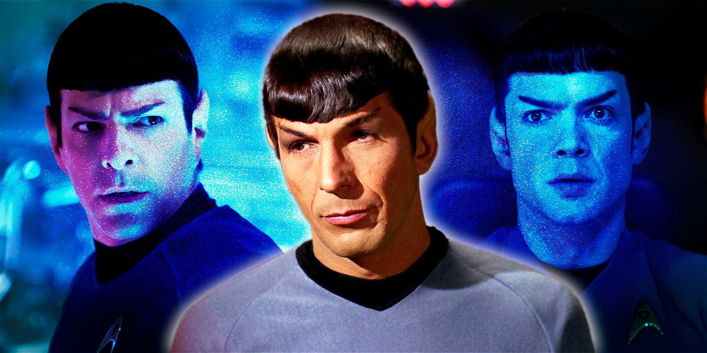 Star Trek' Spock Peck, Quinto and Nimoy