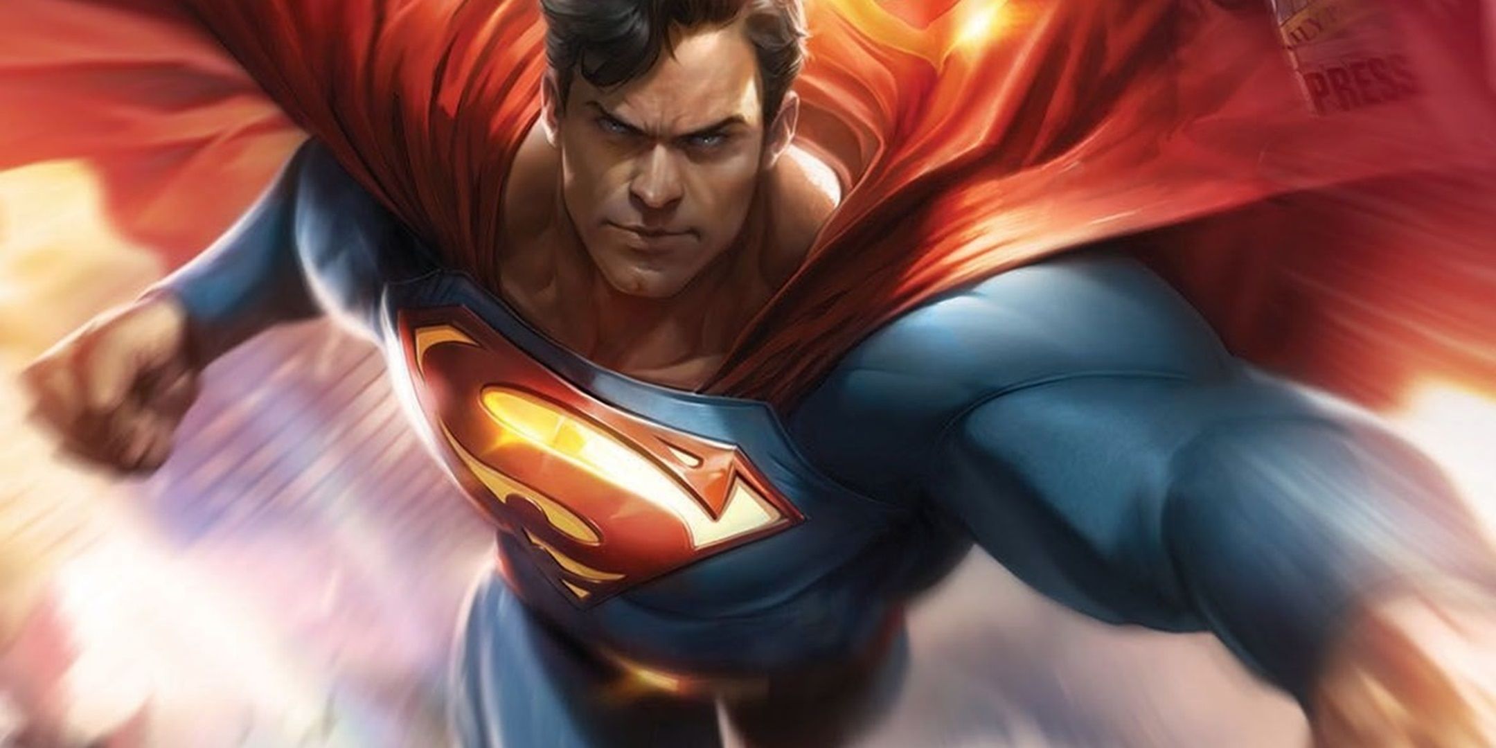 A Francesco Mattina drawing of Superman