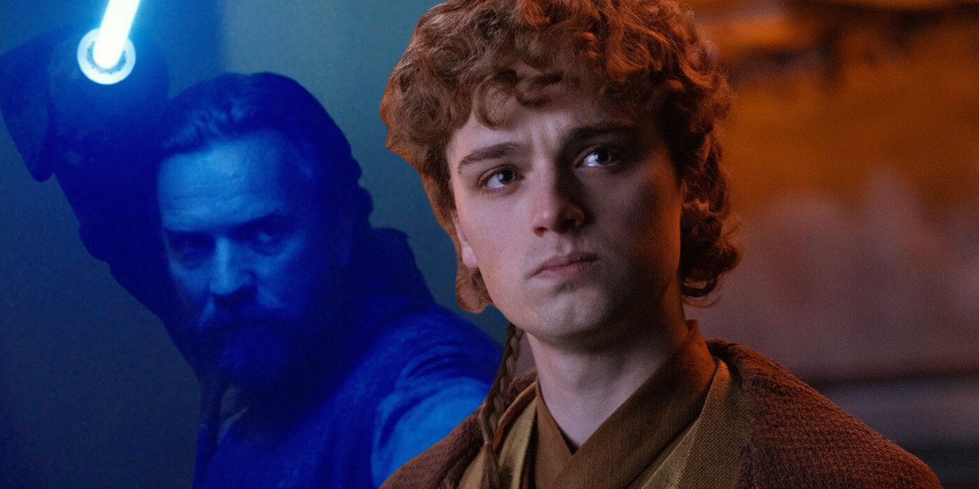 Split: Obi-Wan Kenobi (Ewan McGregor) and Master Torbin (Dean Charles-Chapman) in Star Wars