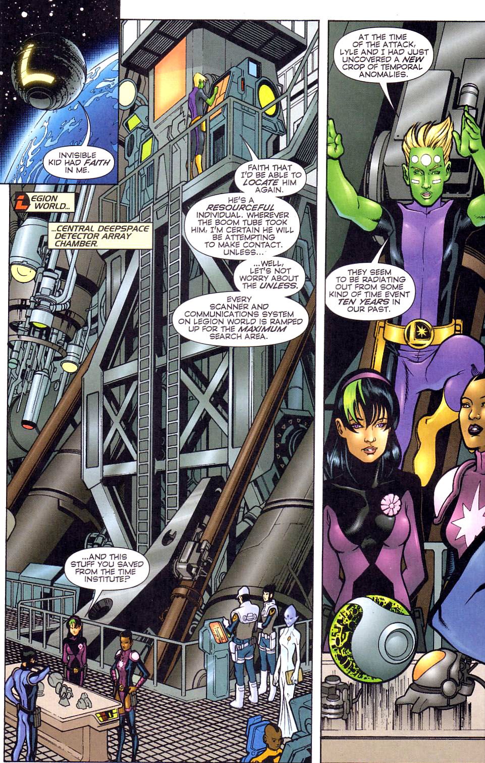 Легион супергероев: сложное романтическое прошлое Brainiac 5