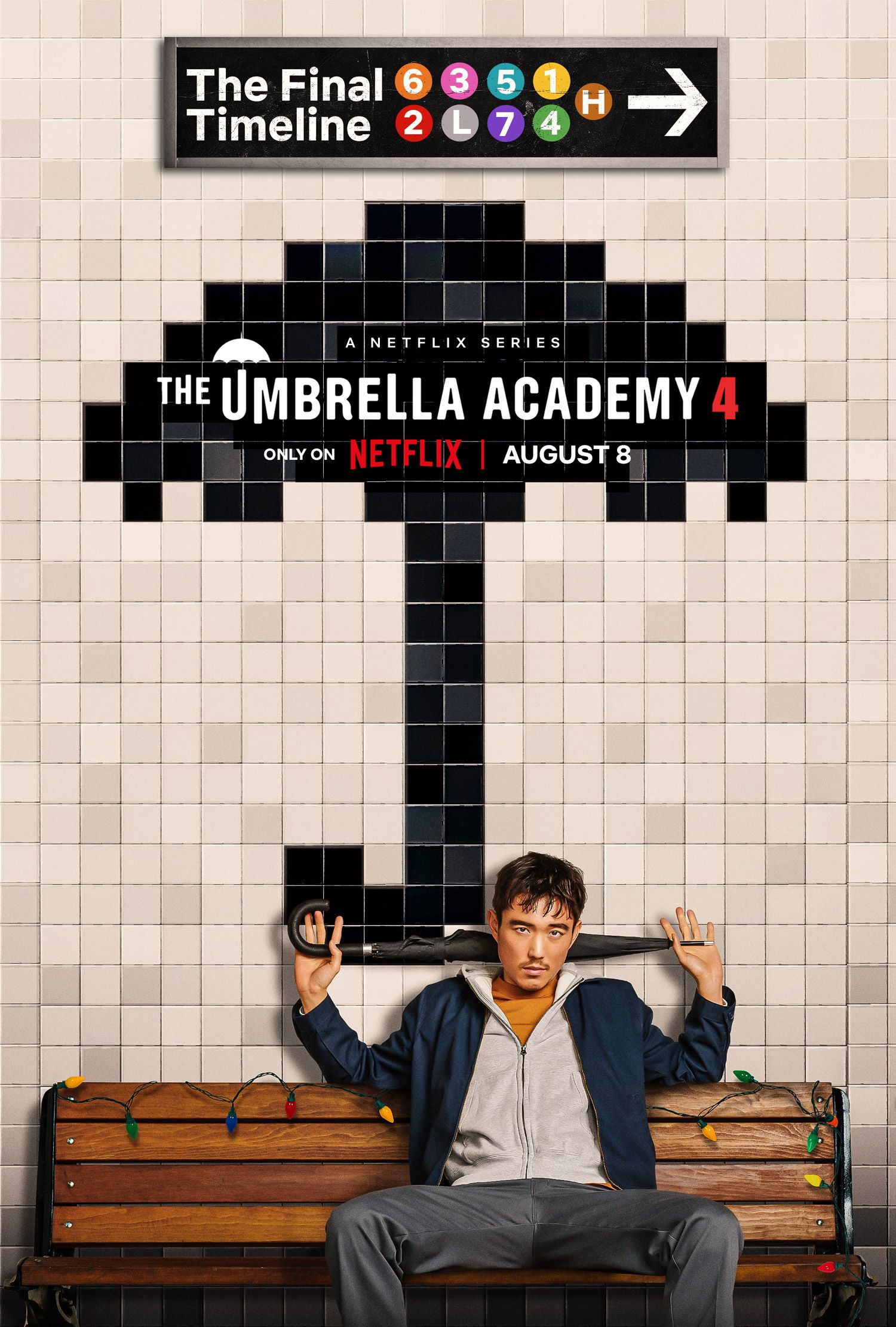 Самые большие тизеры с постеров нового 4-го сезона Академии «Амбрелла»